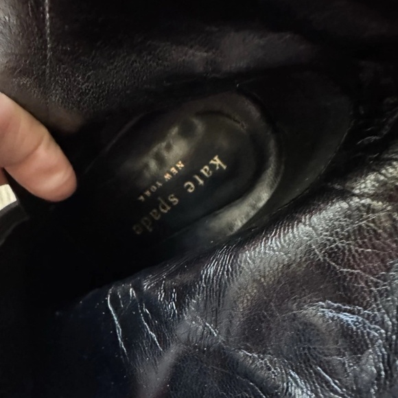 $395 KATE SPADE NEW YORK Stiletto Heels Booties Size 9 Suede Bow Accent - Picture 6 of 6